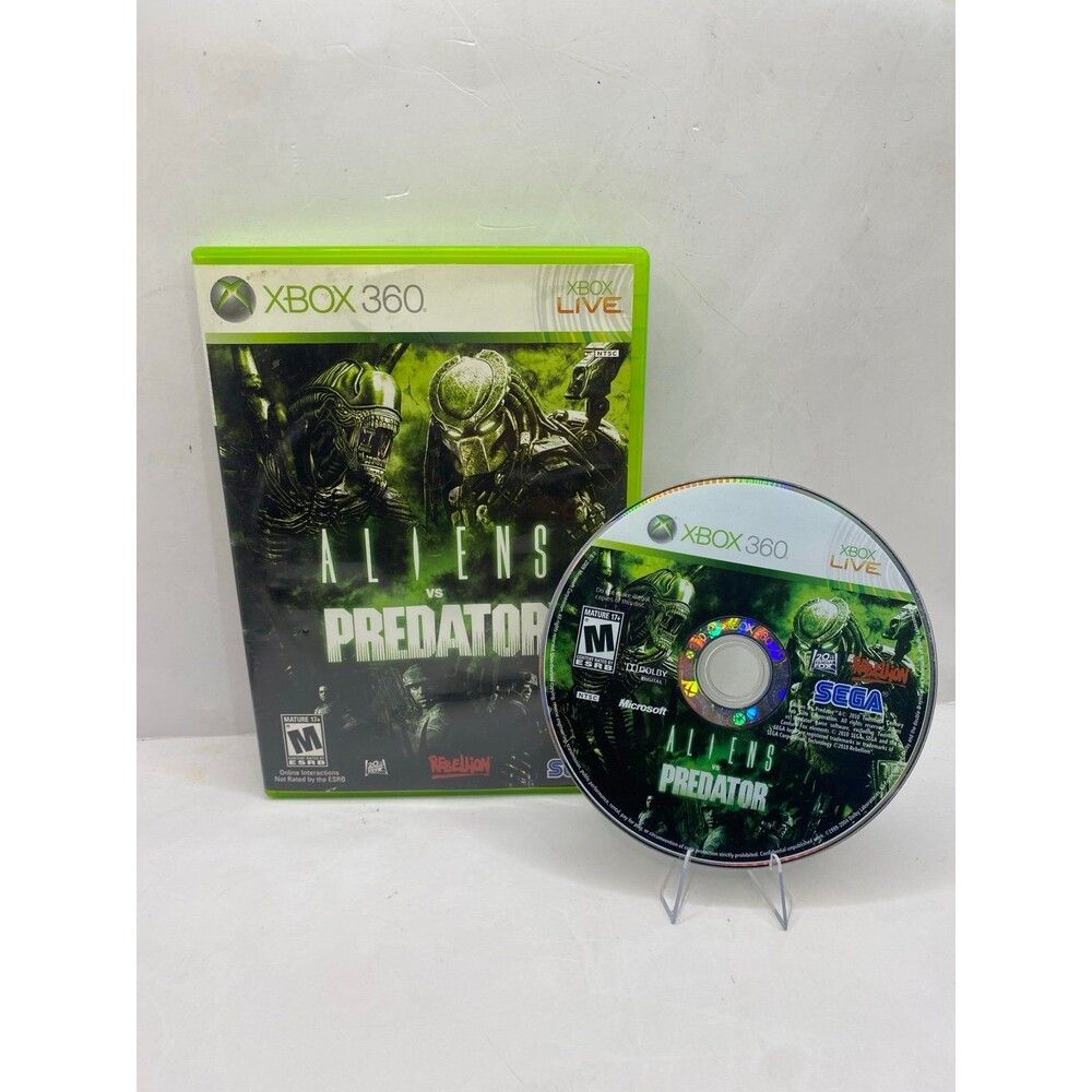 Alien vs. Predator Microsoft Xbox 360, 2010 Rebellion SEGA - No Manual Tested